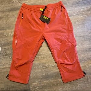 TBY Outdoor Sports Crop Rust Color Pants Size XXL